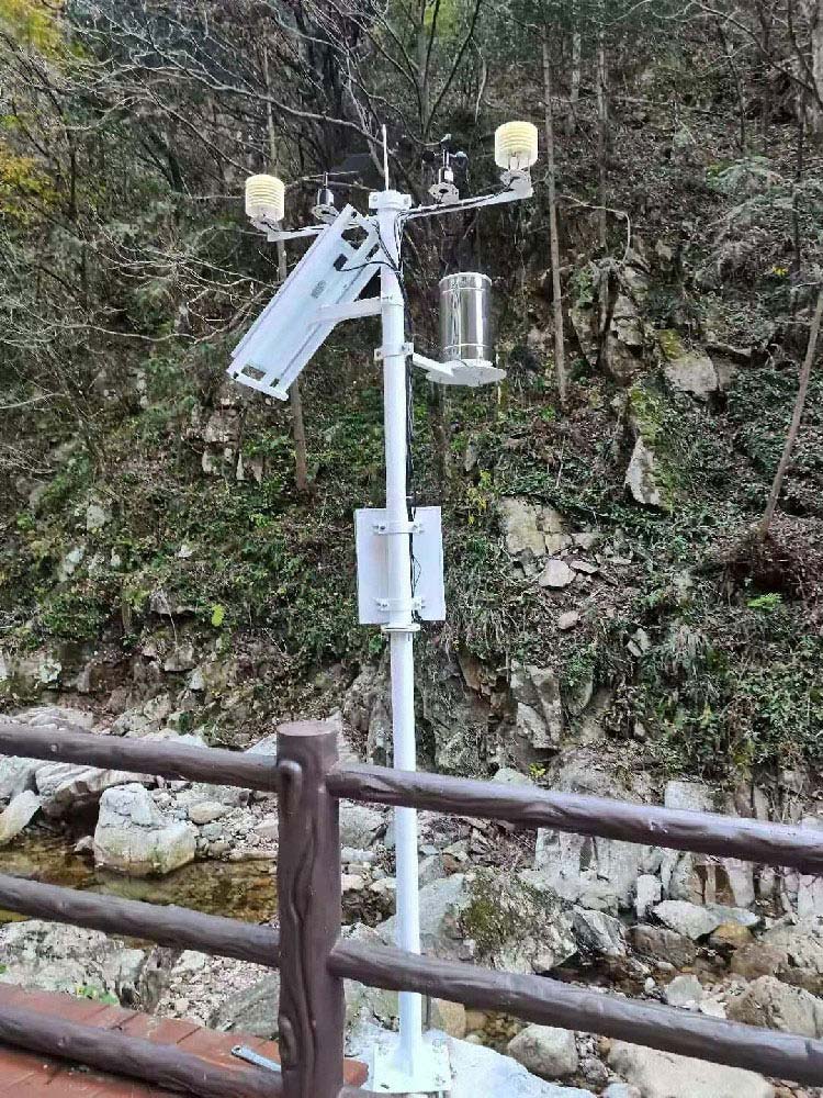 安徽万佛山景区安装负氧离子监测系统